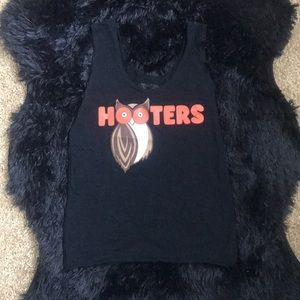 Black hooters top size small